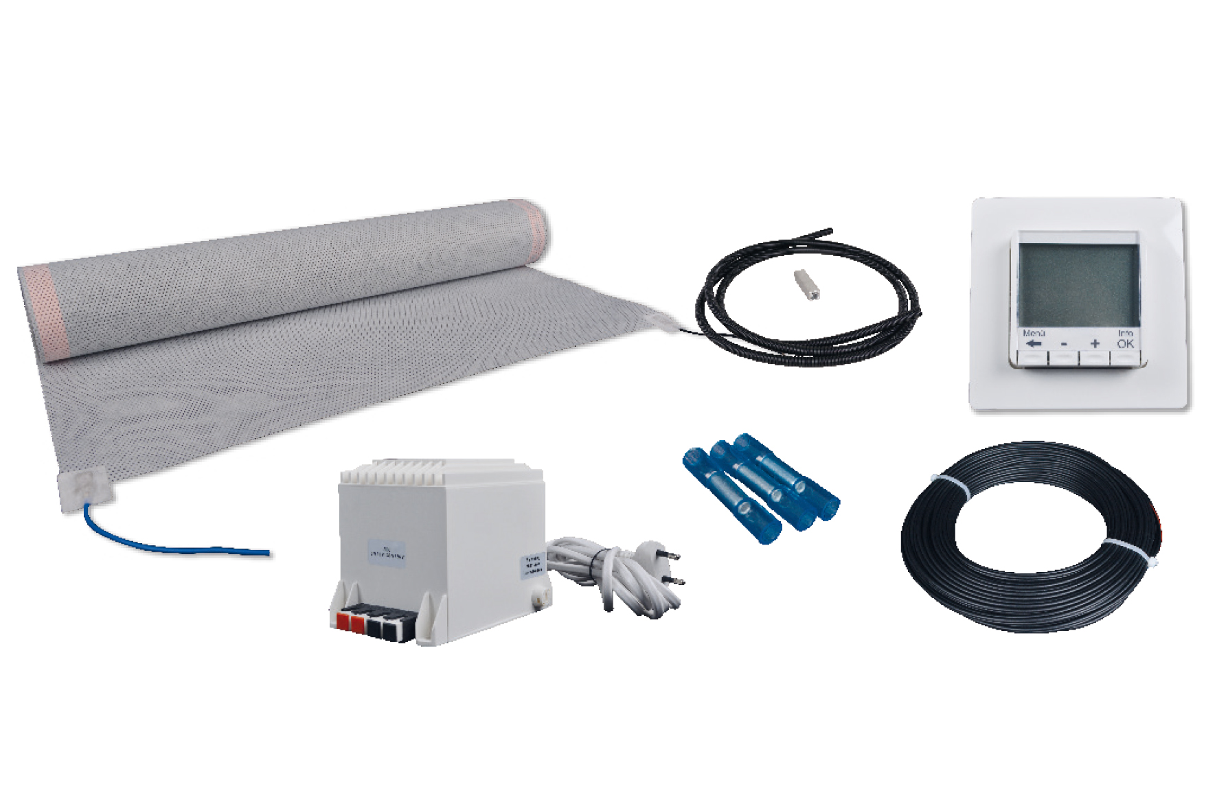 E-NERGY CARBON Badezimmer-Set 300W | 2,7 m²